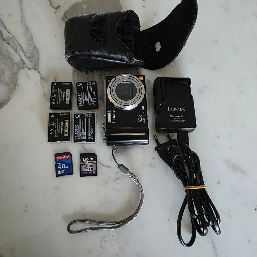 Panasonic DMC- TZ7 +appareil supplémentaire DMC-TZ20 GRATUIT, Enlèvement ou Envoi, Autres Marques, Compact, Comme neuf