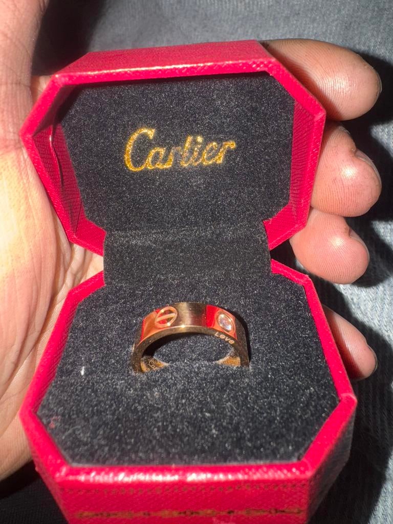 Cartier 750 love ring (look), Ophalen, Zo goed als nieuw