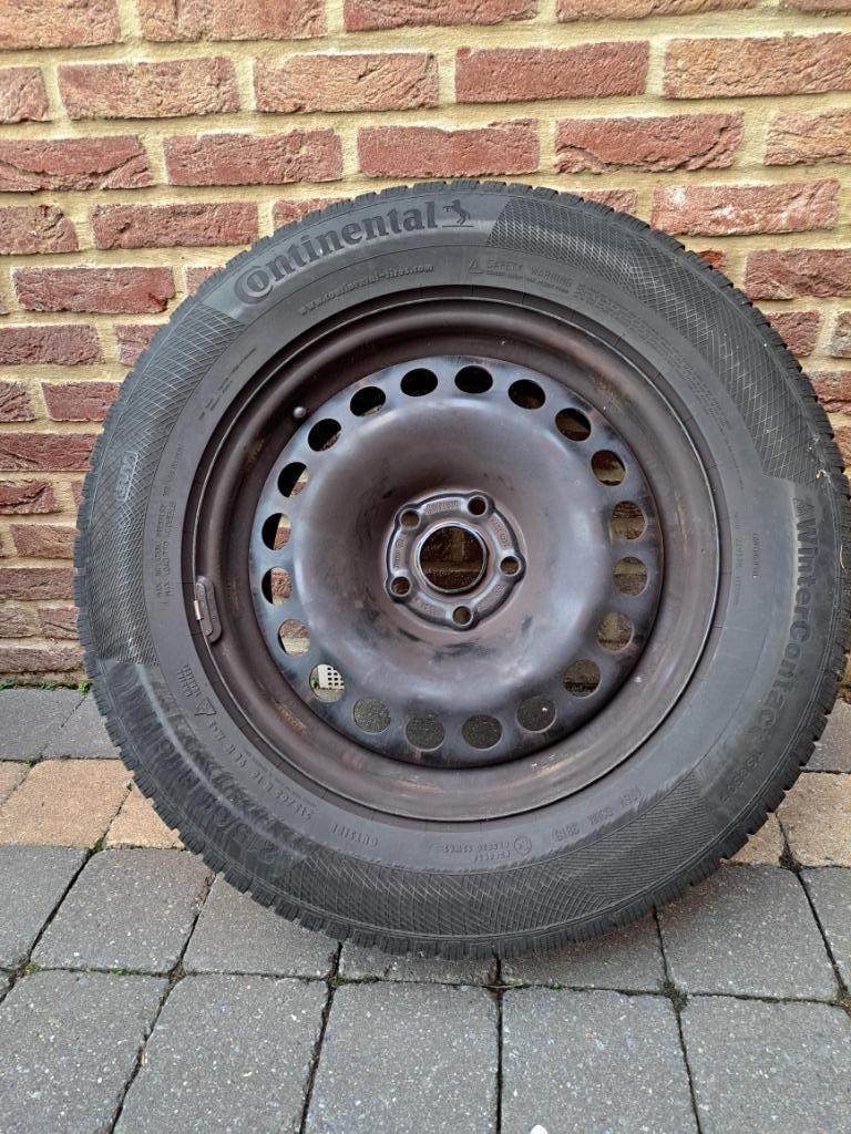 Winterbanden op velg, Auto-onderdelen, Ophalen, 16 inch, Banden en Velgen, Winterbanden