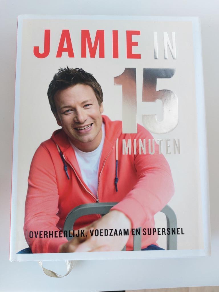 Jamie in 15 minuten, Jamie Oliver, Boeken, Kookboeken, Ophalen of Verzenden, Zo goed als nieuw