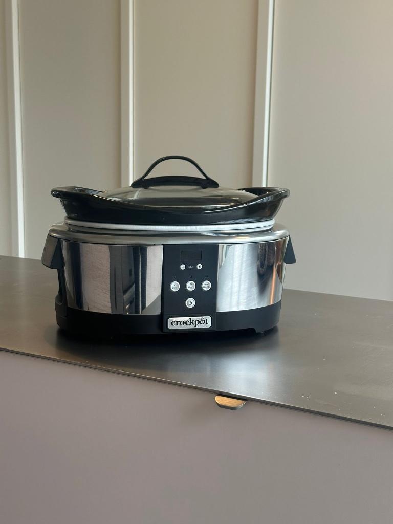 Slow cooker crockpot CR605, Enlèvement ou Envoi, Minuteur, Comme neuf