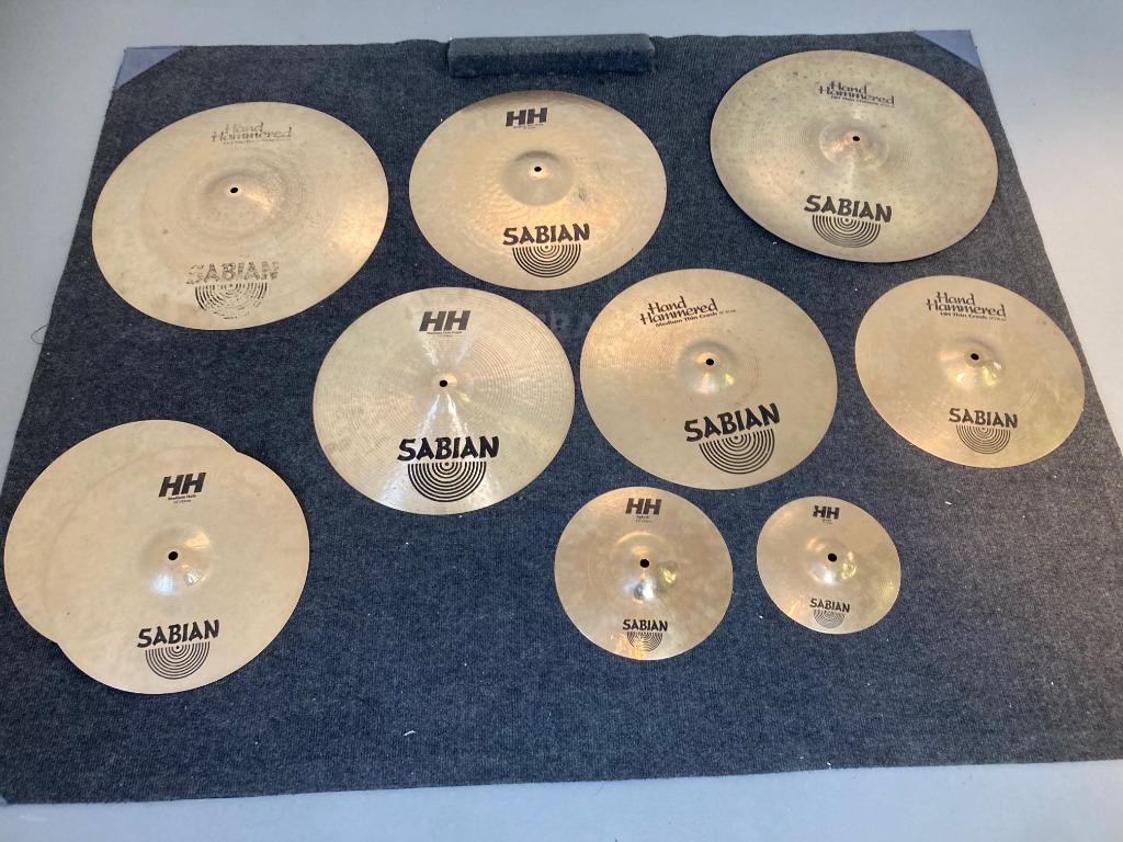 Full Kit Cymbales Sabian HH, Ophalen, Gebruikt