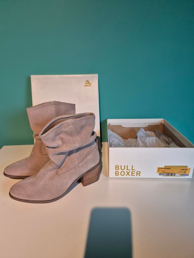 Bullboxer enkellaarsjes maat 40 NIEUW, Ophalen