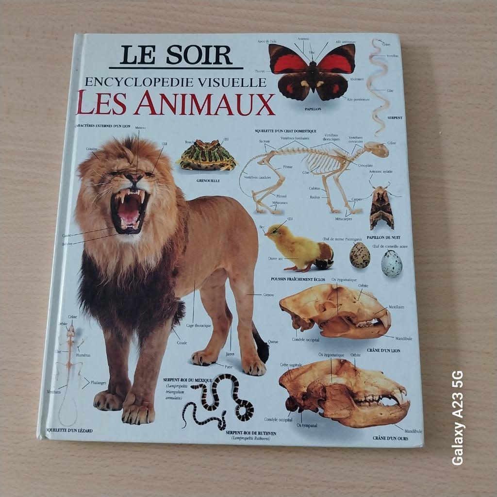 Encyclopédie visuelle " Les Animaux", Livres, Enlèvement, Comme neuf, Autres espèces, Divers