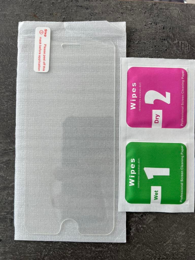 Protecteur d'écran en verre pour iPhone 6/6S/7/8/SE 2020, Envoi, Comme neuf