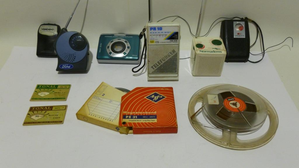 Lotje vintage audio artikelen., Ophalen of Verzenden, Gebruikt, Radio