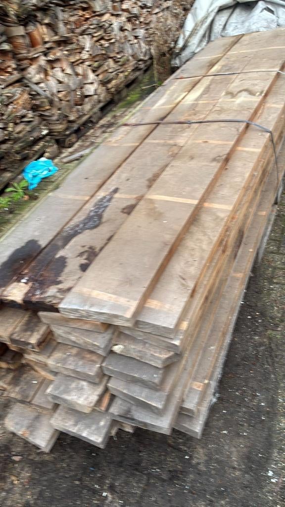 partij hout: KERSENHOUT 2.3 cub, Ophalen, 25 tot 50 mm, Nieuw, Plank
