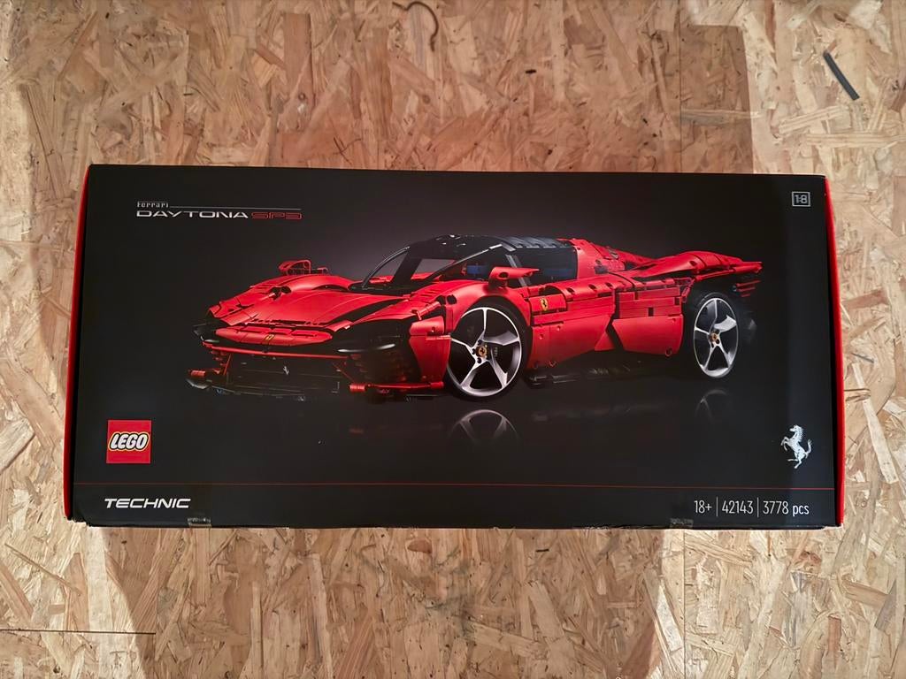 Lego Ferrari Daytona SP3 42143, Kinderen en Baby's, Speelgoed | Duplo en Lego, Ophalen, Nieuw, Complete set, Lego