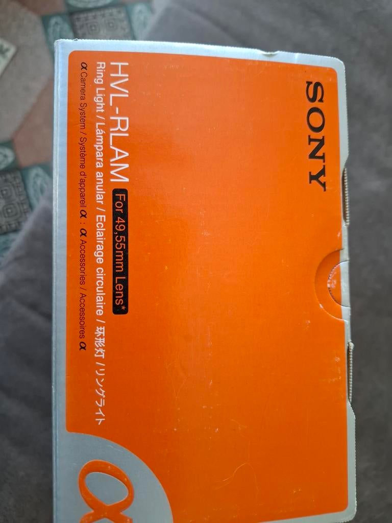 Lampe circulaire pour photos macros, Enlèvement