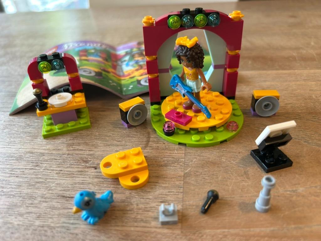 LEGO Friends Andrea's Muzikale Duet - 41309, Ophalen of Verzenden, Zo goed als nieuw, Complete set, Lego