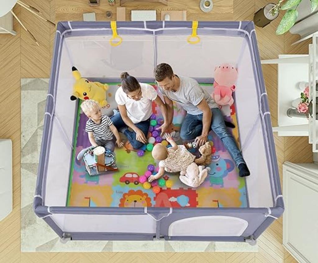 Babybox Babypark 127 x 127 cm SNELLE GRATIS LEVERING, Kinderen en Baby's, Babyparken, -, Verzenden, -, Nieuw