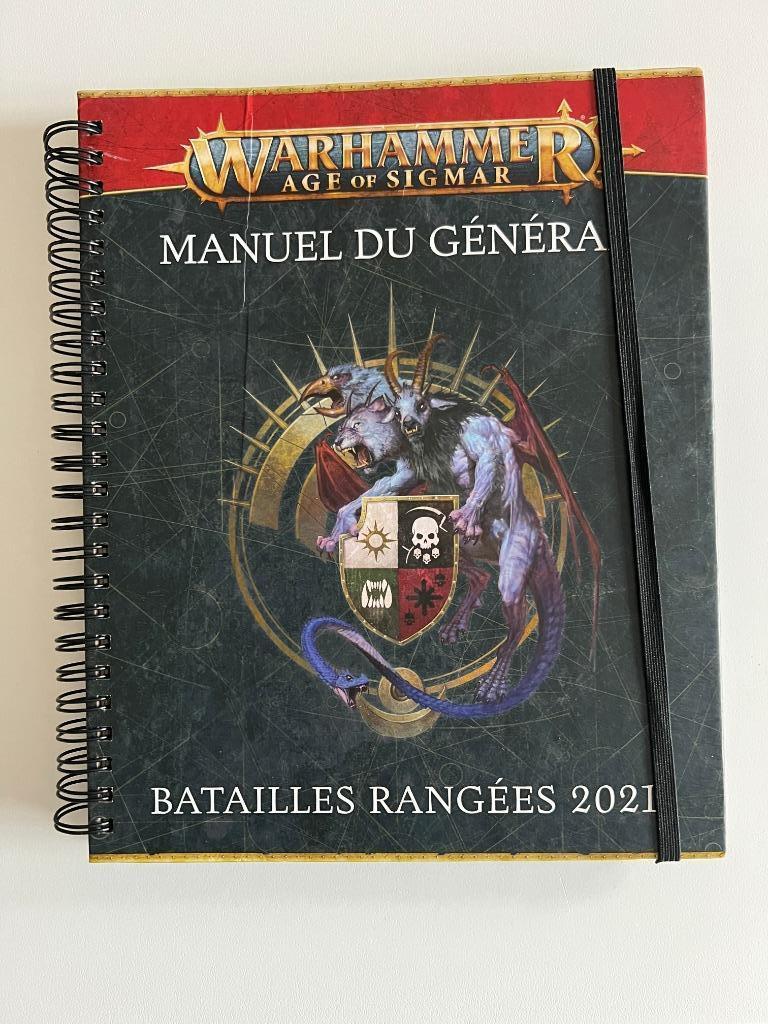Livre Warhammer 40,000 Age of Sigmar Manuel du général, Hobby & Loisirs créatifs, Enlèvement ou Envoi, Utilisé, Warhammer, Livre ou Catalogue