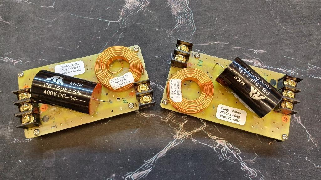 2 weg basis universele crossover 2750hz - 4 ohm - 6db, Audio, Tv en Foto, Luidsprekerboxen, Overige merken, Ophalen of Verzenden