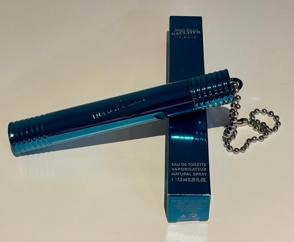 Jean-Paul Gaultier le Mâle EDT vapo 7,5ml opaque, Collections, Parfums, Comme neuf, Plein