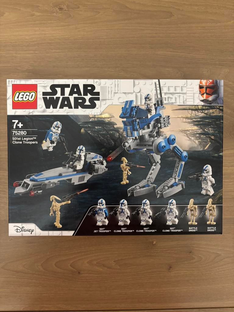 LEGO Star Wars 501st Legion Clone Troopers 75280, Ophalen of Verzenden, Nieuw