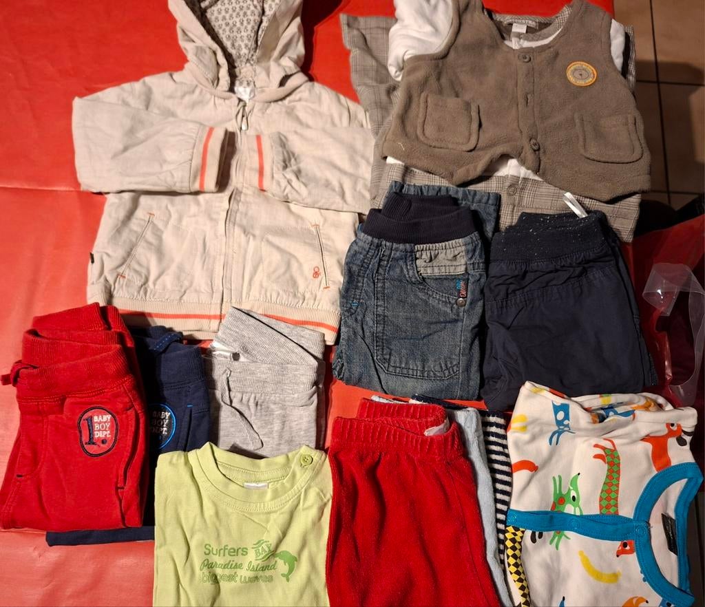 Lot vêtements garçon taille 74, Enlèvement ou Envoi, Garçon