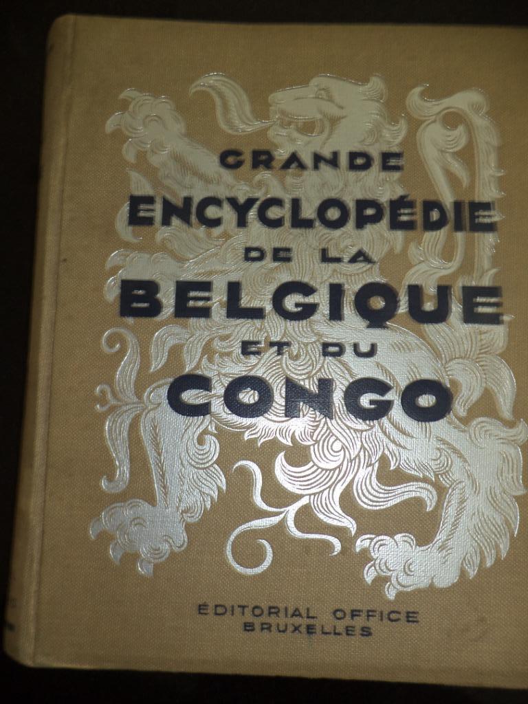 1938 Grande encyclopédie de la Belgique et du Congo Tome I, Livres, Enlèvement ou Envoi