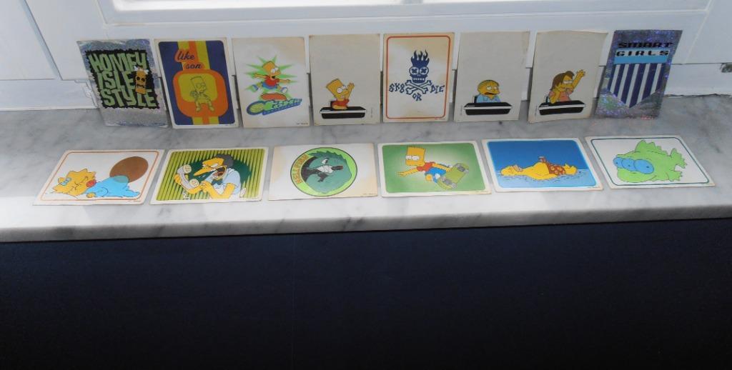 Cartes à collectionner "The Simpsons" – PANINI (1999), Collections, Enlèvement ou Envoi, Utilisé, Bande dessinée ou Dessin animé