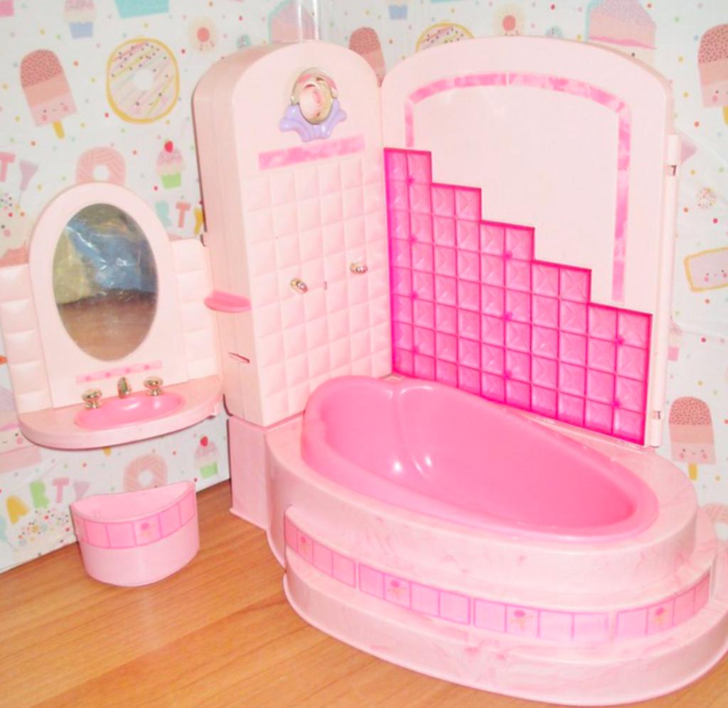 Douche/baignoire Barbie à bulles vintage 1992 Douche/baignoi, Enlèvement ou Envoi, Comme neuf