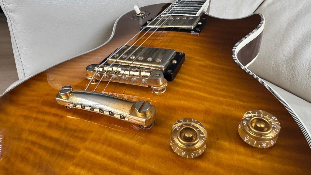 Gibson Les Paul Custom Plus – 1992, Muziek en Instrumenten, Snaarinstrumenten | Gitaren | Elektrisch, Ophalen, Gebruikt, Solid body