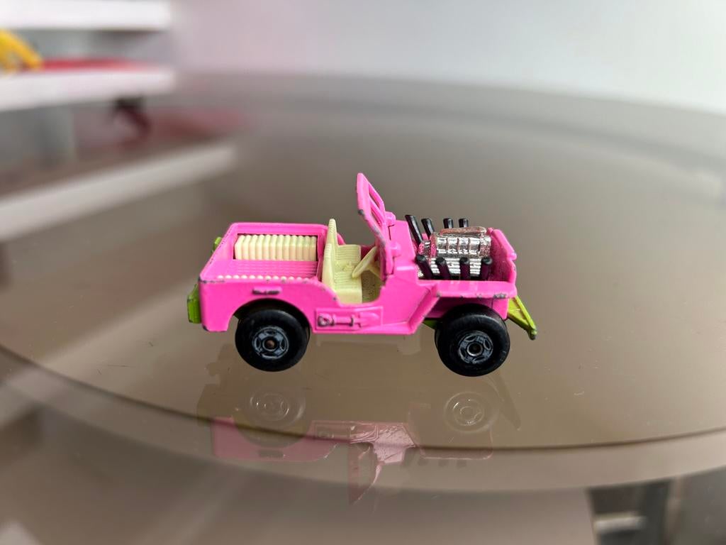 Matchbox Lesney Superfast Jeep Hot Rod nr 2-E 1971, Enlèvement ou Envoi