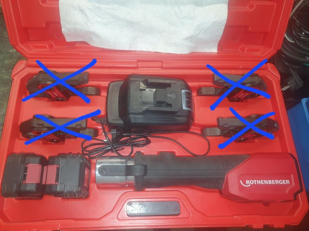 Sertisseuse Rothenberger Romax 3000, Bricolage & Construction, Enlèvement, Comme neuf