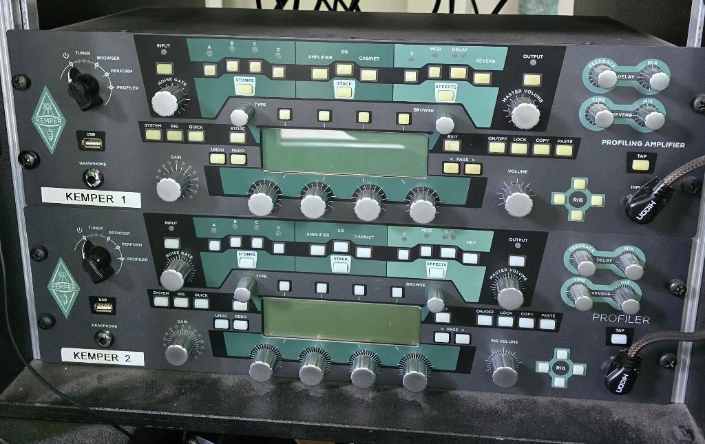 Kemper "power" rack (600 W) met Kemper remote, Ophalen, Gebruikt, Gitaar, 100 watt of meer