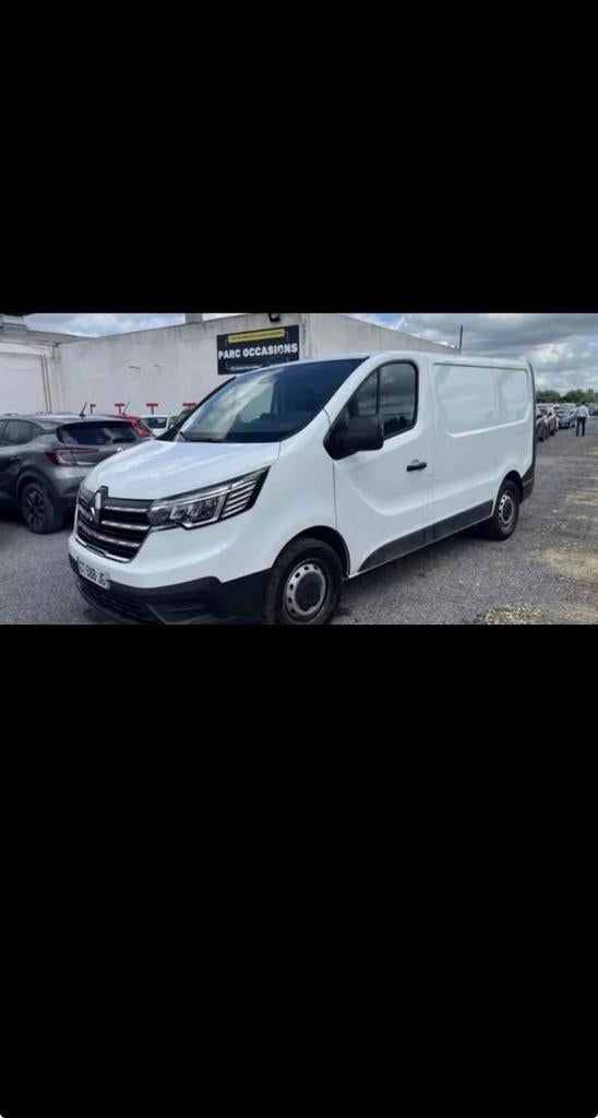 Reprise Renault trafic 2023 52000 km, Auto's, Renault, Particulier, Trafic, Diesel, Euro 6, Handgeschakeld, Wit, BTW verrekenbaar