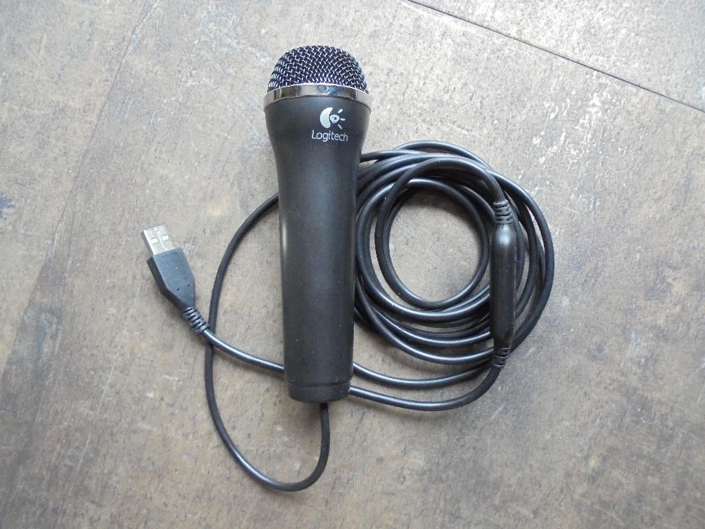 Logitech Micro voor Wii (zie foto's) IV, Games en Spelcomputers, Games | Nintendo Wii, Muziek, Gebruikt, 1 speler, Ophalen of Verzenden