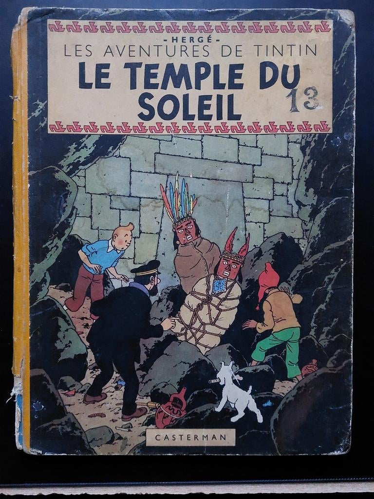 TINTIN Le Temple du Soleil EO B3 de 1949, Enlèvement ou Envoi