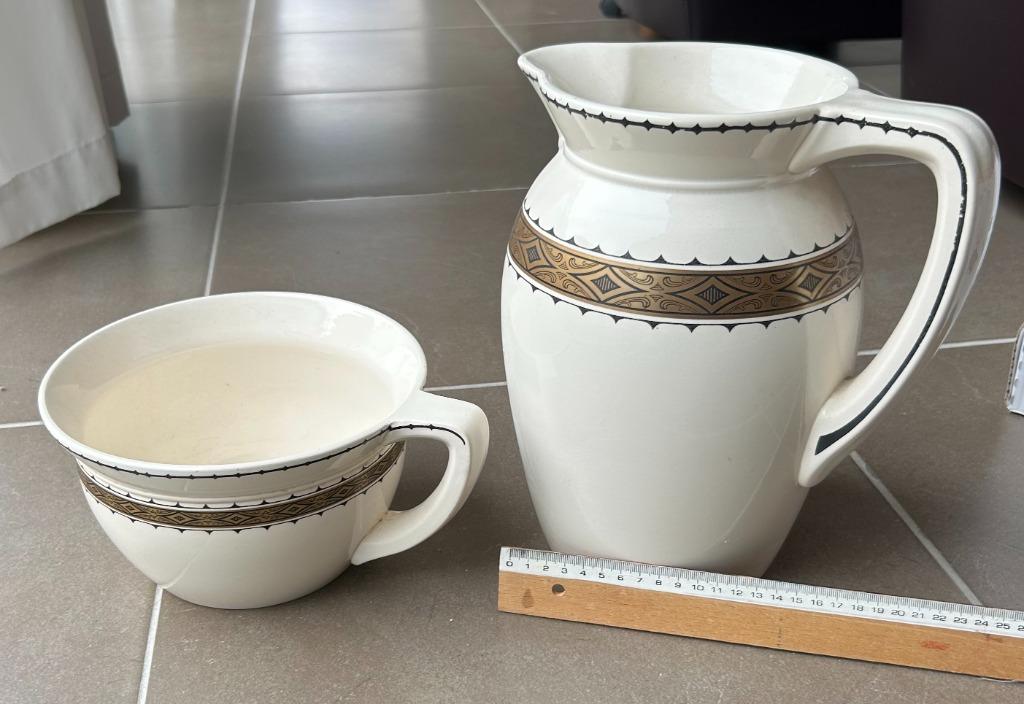 Oude waterkruik Villeroy & Boch, Antiquités & Art, Enlèvement