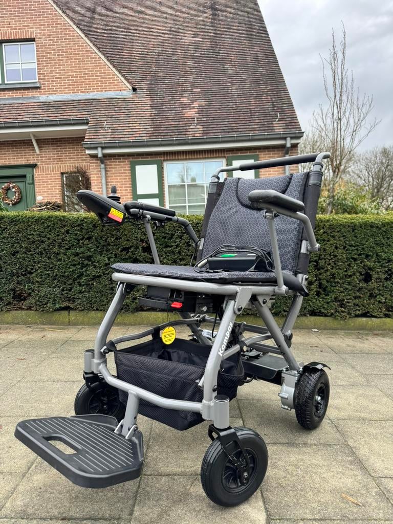 Opvouwbare elektrische rolstoel – Invacare Kompas plooibaar, Ophalen of Verzenden, Elektrische rolstoel