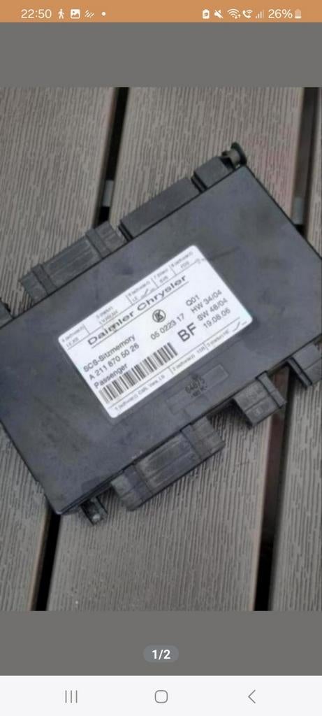 RECHTS STOEL MODULE MERCEDES CLS ML AMG E63 E55, Enlèvement ou Envoi, Utilisé, Mercedes-Benz