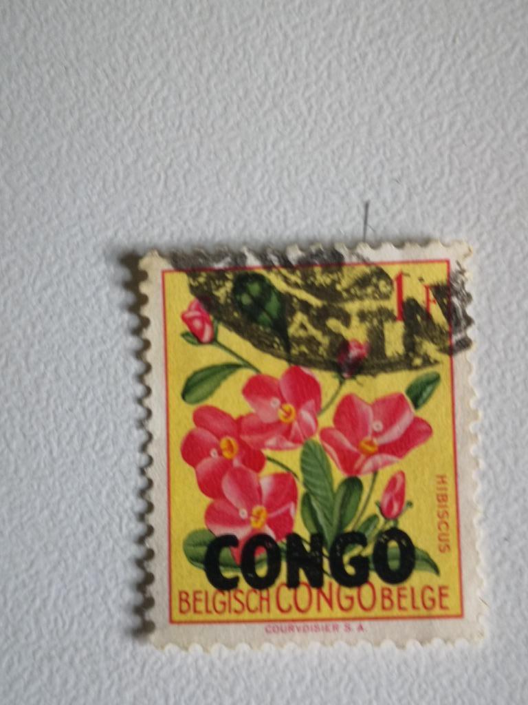 Timbre du Congo, Enlèvement ou Envoi