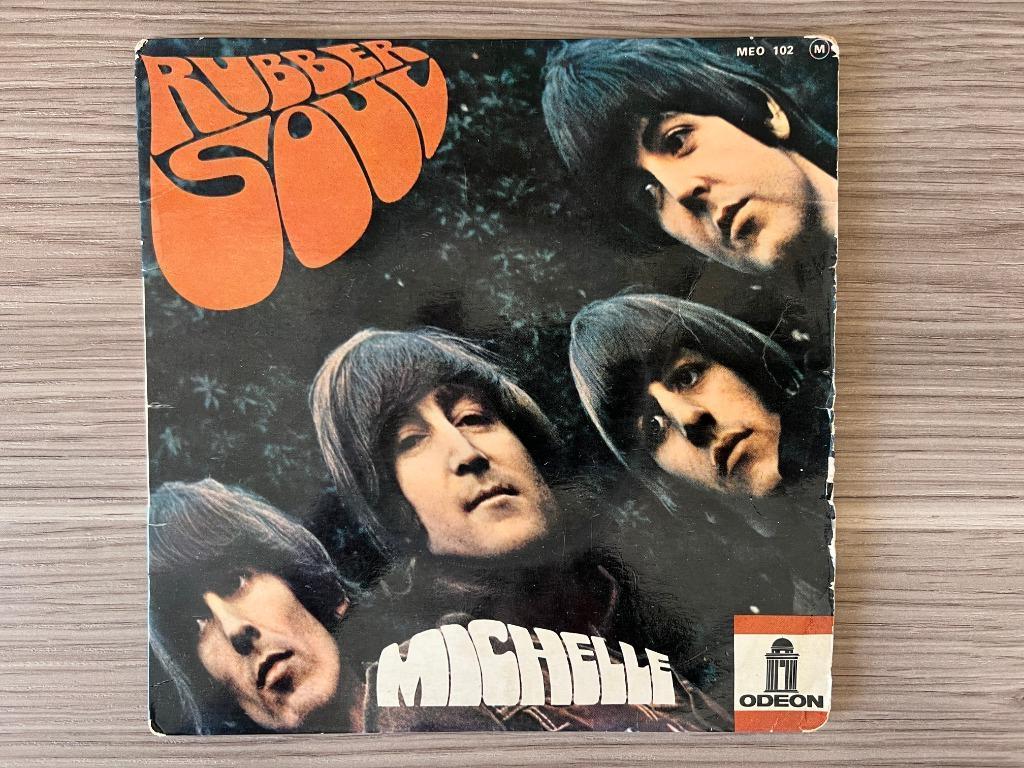 Vinyle 45 tours The Beatles Michelle - Rubber Soul, Ophalen of Verzenden, Gebruikt