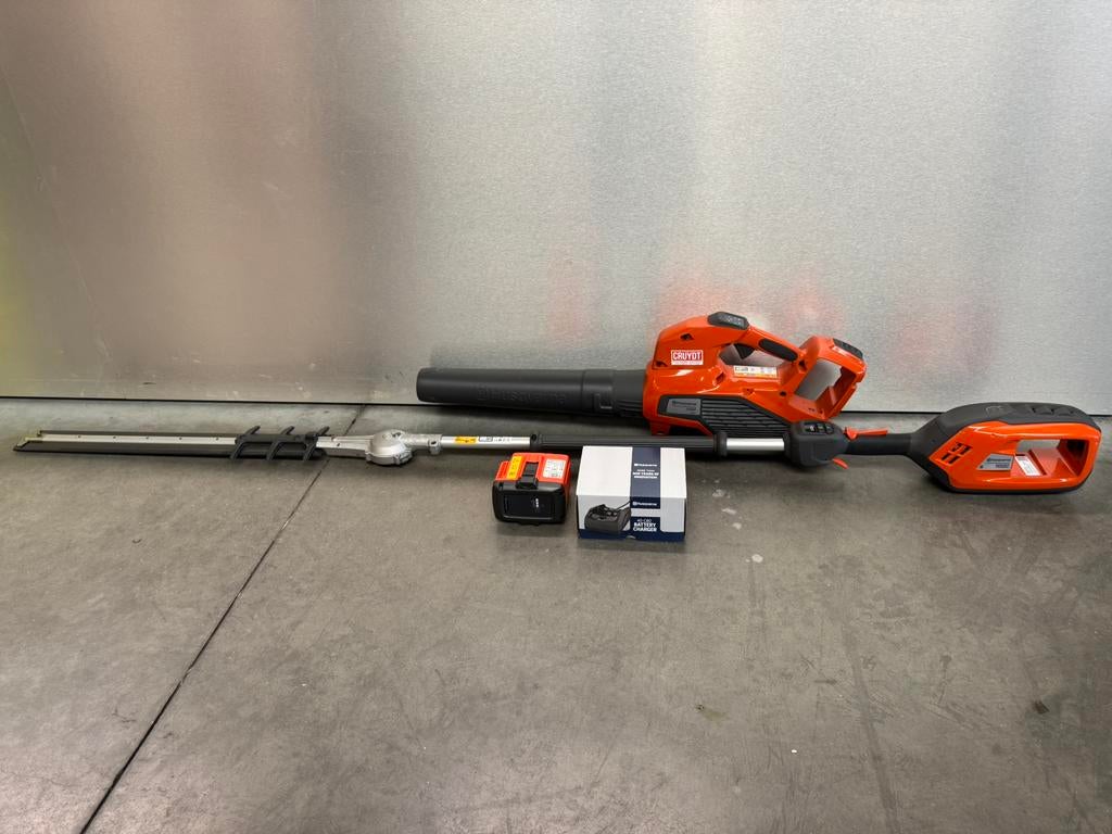 Husqvarna bladblazer en heggenschaar accu nieuw met garantie, Enlèvement ou Envoi, Neuf, Batterie