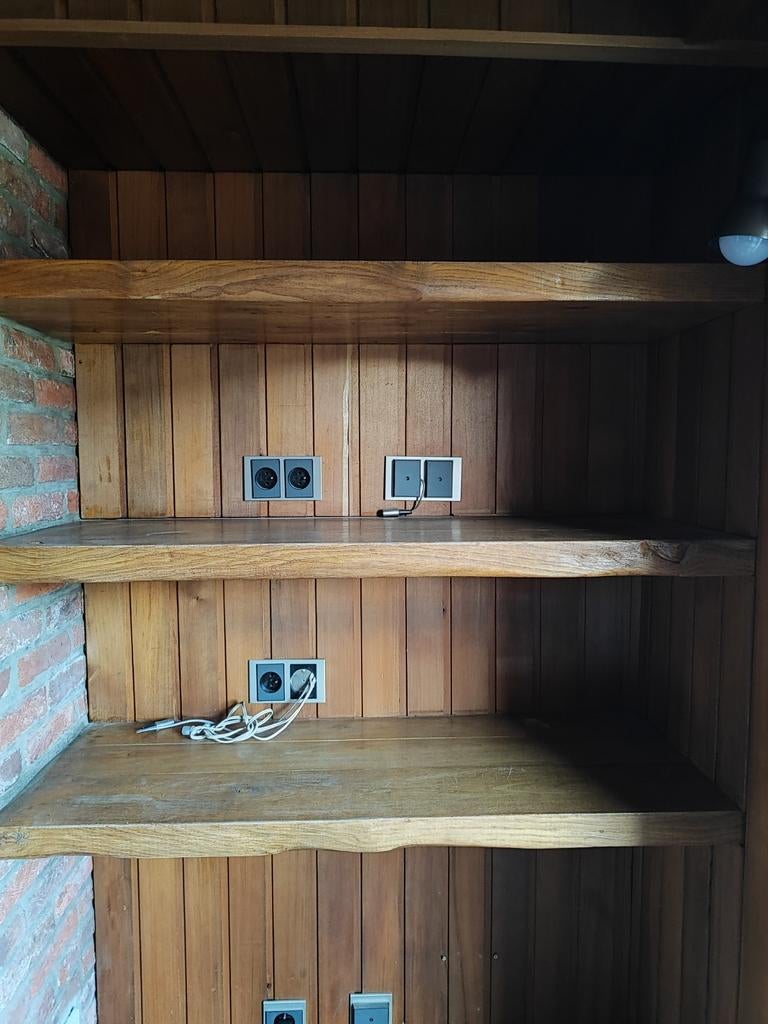 Houten balk, houten planken voor schappen, Ophalen, Balk