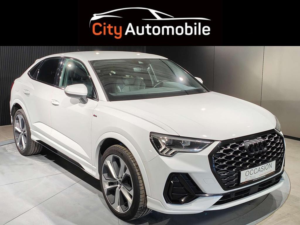 Audi Q3 SPORTBACK 35 TDI S-TRONIC S LINE CAMERA CUIR CARPL, Autos, Cuir, Achat, 1968 cm³, Noir