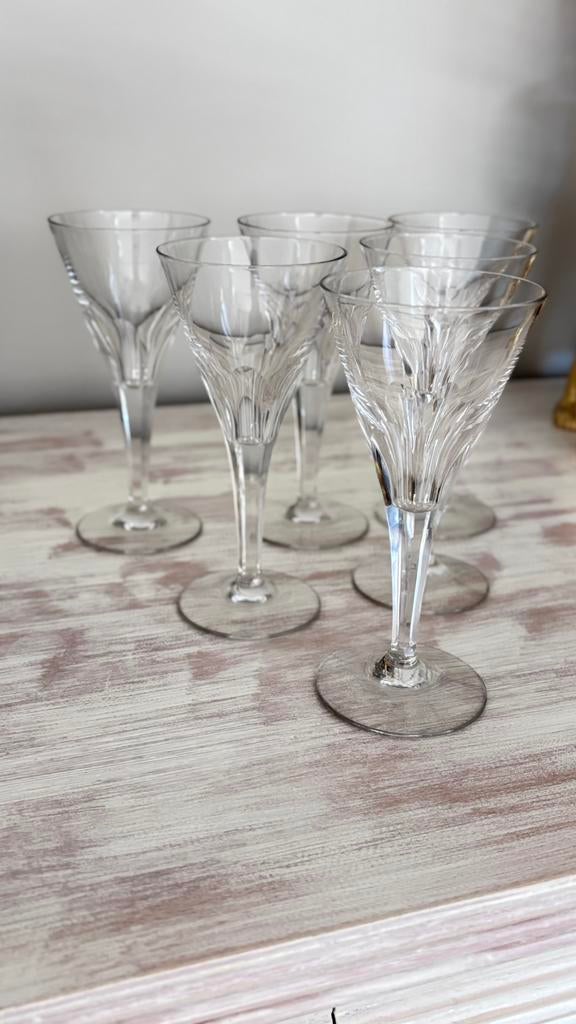 6 verres à martini en cristal Waterford, Collections, Enlèvement, Comme neuf