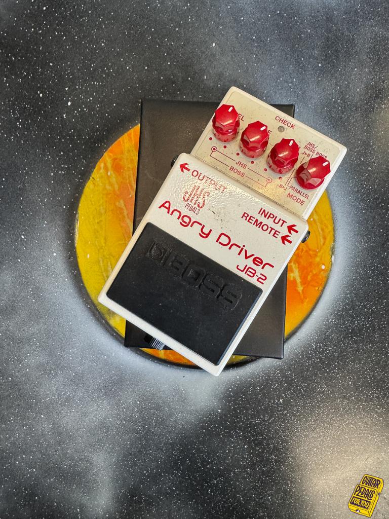 Overdrive Boss JB-2 JHS Angry Driver, Enlèvement ou Envoi, Utilisé, Distortion, Overdrive ou Fuzz