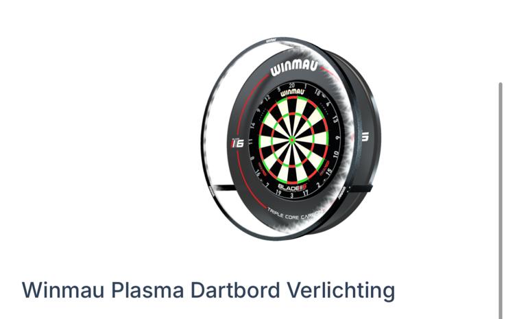 Daftbord verlichting, Sport en Fitness, Darts, Ophalen, Zo goed als nieuw, Dartbord