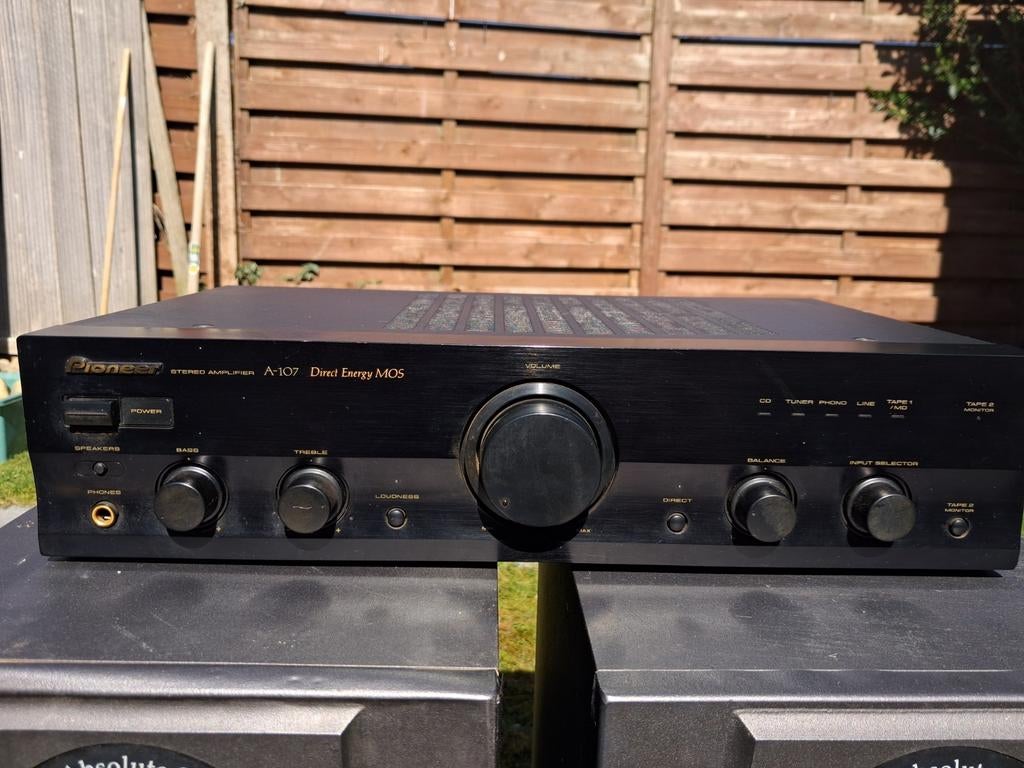 Pioneer stereo amplifier A-107, TV, Hi-fi & Vidéo, Enlèvement, Stéréo, Pioneer