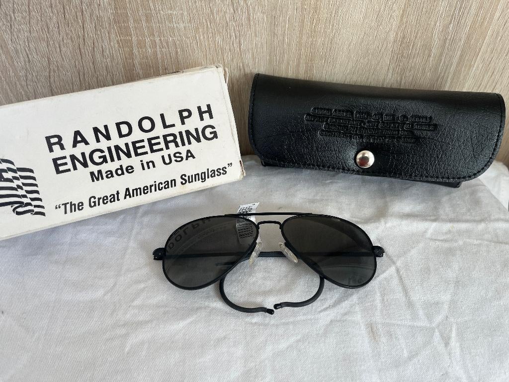 Randolph USA military sunglasses, Collections, Objets militaires | Général, Armée de l'air, Enlèvement ou Envoi