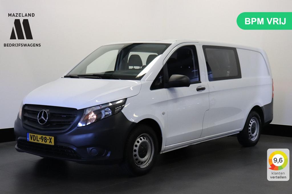 Mercedes-Benz Vito 114 CDI Lang Automaat Dubbel Cabine EURO, Autos, Camionnettes & Utilitaires, Entreprise, ABS, Air conditionné