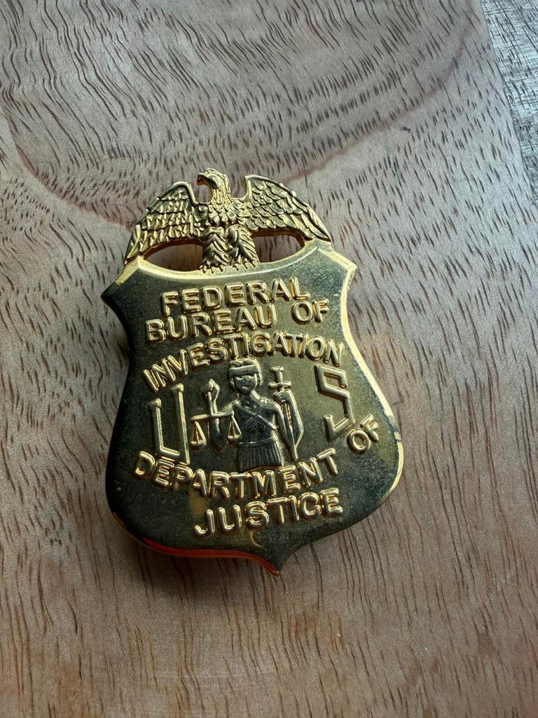 Badge van de Amerikaanse FBI, Verzamelen, Ophalen of Verzenden, Rijkswacht