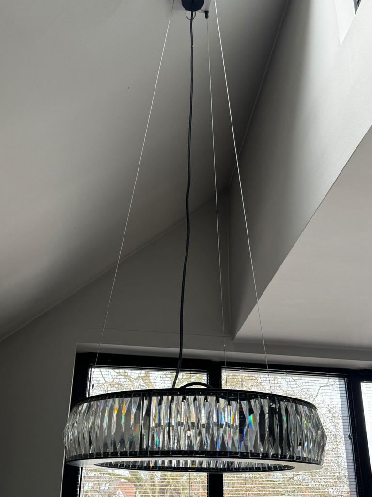 Lustre Eichholtz — design de luxe, Enlèvement, Comme neuf, Verre