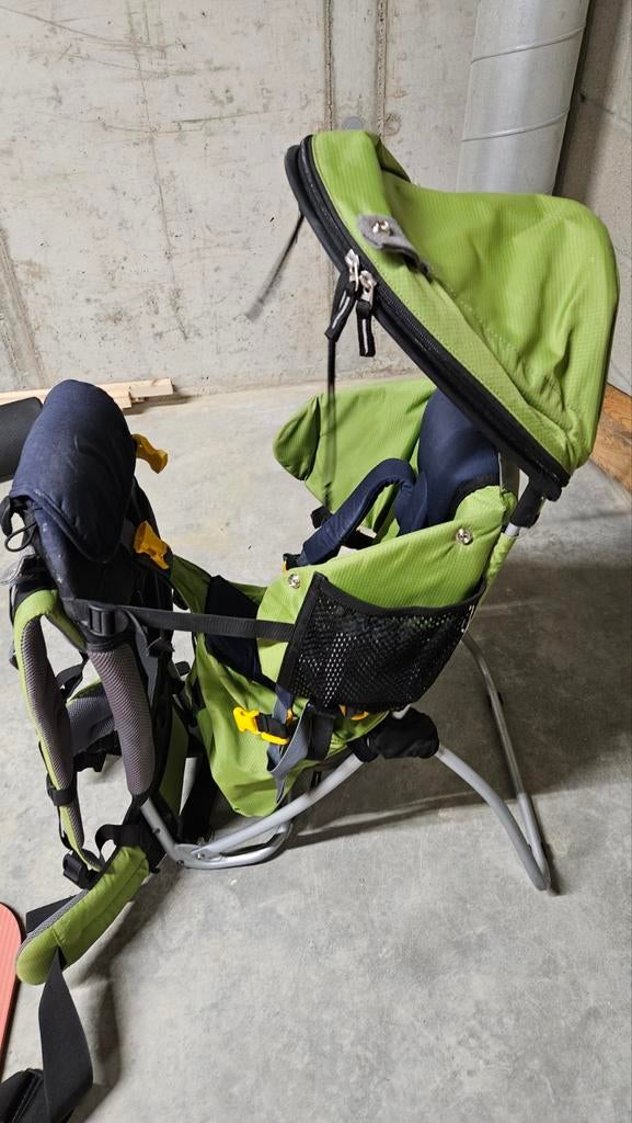 Deuter draagrugzak, Ophalen