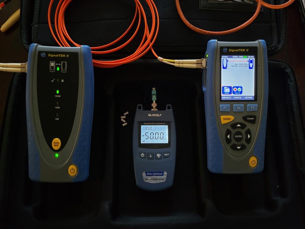 Testeur de réseau Signaltek II FO Ideal-Trend Networks LAN T, Informatique & Logiciels, Ordinateurs & Logiciels Autre, Enlèvement