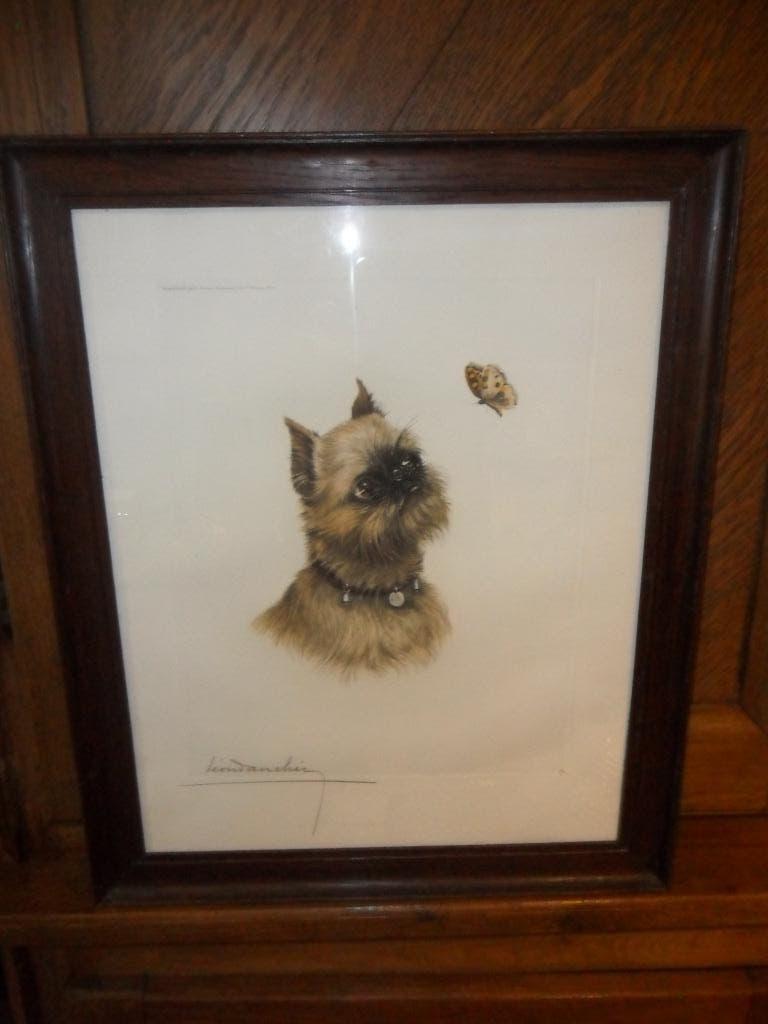 Eau forte de Léon Danchin, (Lille 1887-Bergues 1938), Antiquités & Art, Enlèvement ou Envoi, Eau-forte, Encadré