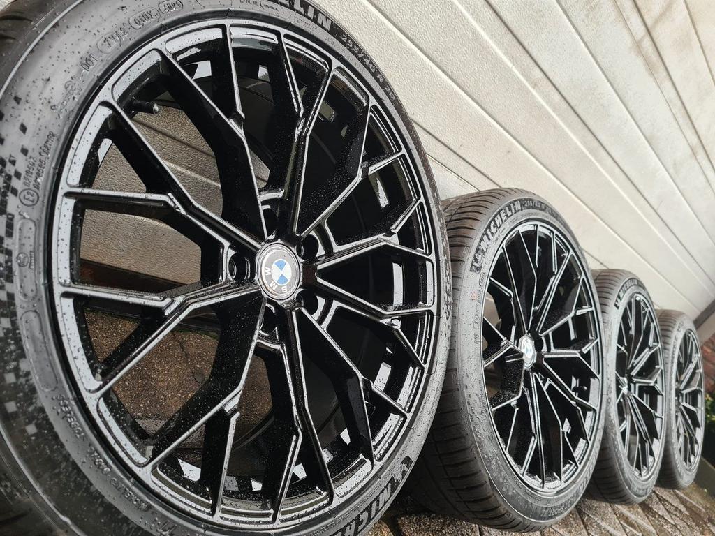 20" BMW 5GT 7 5 serie F01 F02 F10 F11 velgen Michelin banden, Auto-onderdelen, Banden en Velgen, 255 mm, -, -, Banden en Velgen